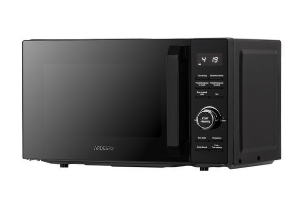 Микроволновая печь ARDESTO 20л, электр.управл., 700Вт, дисплей, откр.ручкой, быстрый старт, черный (357607) GO-E745GB фото
