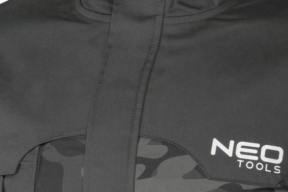 Куртка робоча NEO TOOLS CAMO URBAN 81-212, саржа, регульовані манжети, багатофункціональні кармани XXL