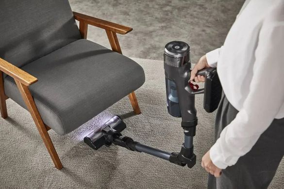 Rowenta Пилосос безпровідний X-Force Flex 13.60, 200Вт, конт пил -0.65л, автон. робота до 60хв, НЕРА, підсвітка, гнучка насадка, синій (378549) RH9AD1WO фото