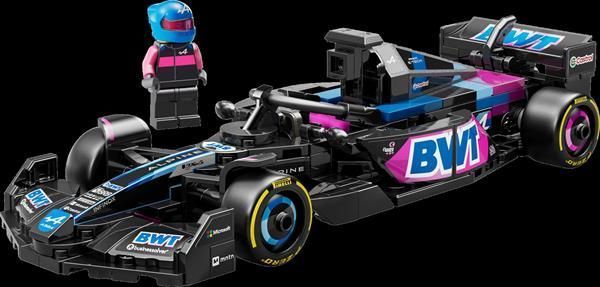 Конструктор LEGO Speed Champions Автомобіль для перегонів BWT Alpine F1 Team A524, 258 деталей (77248)