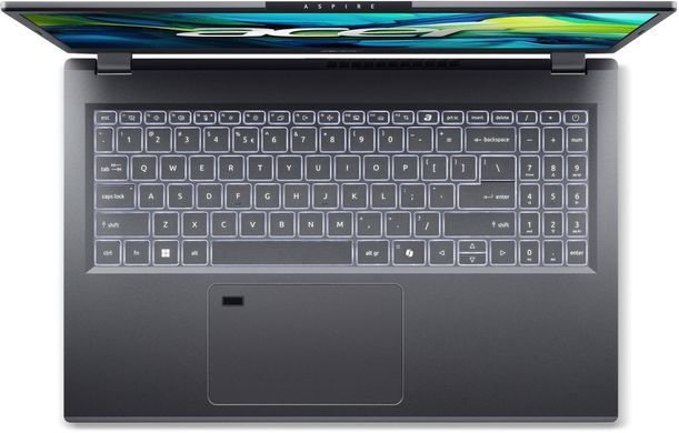 Acer Ноутбук Aspire 15 A15-51M 15.6" FHD IPS, Intel 3-100U, 16GB, F512GB, UMA, Lin, серый NX.KXTEU.001 фото
