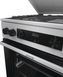 Gorenje Плита комбінована, 71л, 60x60см, дисплей, чавун,з кришкою, програматор IconLed,нерж (385821) GKS6C71XF