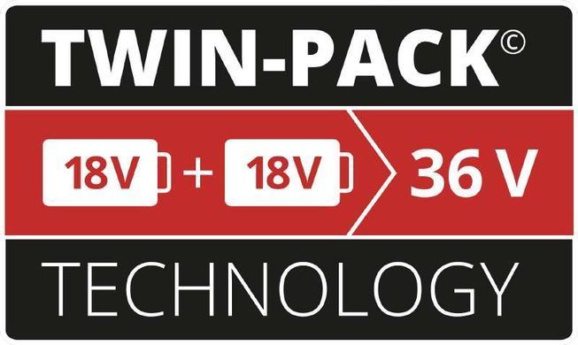 Einhell Акумулятор 18V PXC Twinpack, 18 В, 5.2 Аг (364307)