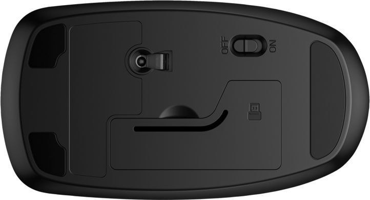 Миша HP 230 Slim, WL, чорний (390323) AJ7C2AA фото
