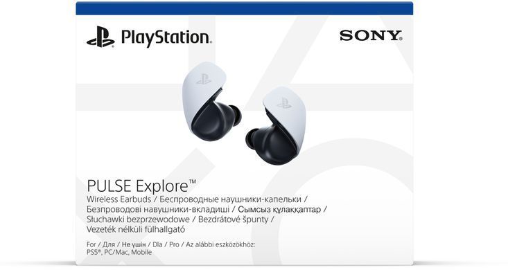 Гарнітура PlayStation PULSE Explore, WL, White (384911) 1000039787 фото