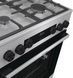 Gorenje Плита комбінована, 71л, 60x60см, дисплей, чавун,з кришкою, програматор IconLed,нерж (385821) GKS6C71XF
