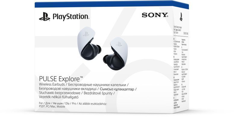 Гарнітура PlayStation PULSE Explore, WL, White (384911) 1000039787 фото