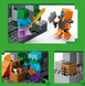 Конструктор LEGO Minecraft Подземелье зомби 284 Подробности ( 21587 )