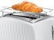 Russell Hobbs Тостер Honeycomb, 850Вт, пластик, широкі слоти, білий (332905) 26060-56