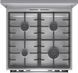 Gorenje Плита комбінована, 71л, 60x60см, дисплей, чавун,з кришкою, програматор IconLed,нерж (385821) GKS6C71XF