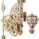 Дерев'яний механічний 3D конструктор Ugears Аеро Годинник (70154) dt_93622