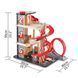 Автотрек Hape с паркингом, лифтом и вертолетной площадкой (E3019A) dt_14983