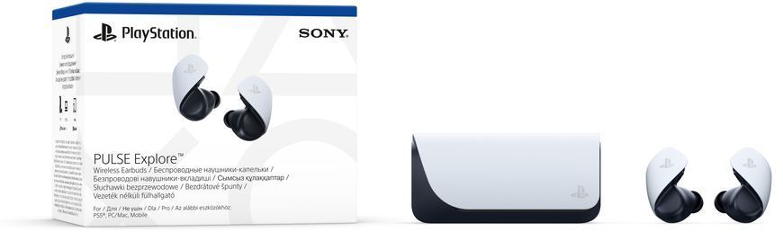 Гарнітура PlayStation PULSE Explore, WL, White (384911) 1000039787 фото