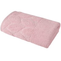 Текстиль банний SOHO Рушник 30*50 бавовна 100% Leaves Pink