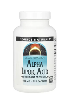Альфа-ліпоєва кислота Source Naturals Alpha Lipoic Acid 300 мг