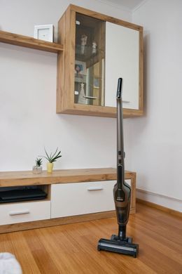 Пылесос Gorenje беспроводный, 176Вт, конт пыль -0.6л, автон. раб. до 70мин, HEPA, 2 в 1, подсветка, индикатор, щетка- электротурбо, бронзы SVC288191FSIIGO фото