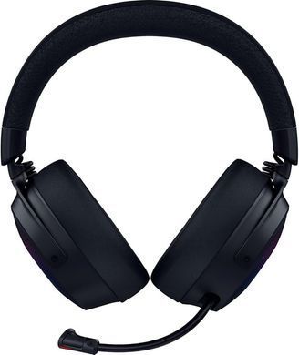 Гарнітура ігрова Razer Kraken V4 Pro, mini-jack/USB-A/BT/WL, RGB, чорний (385214) RZ04-05160100-R3M1 фото