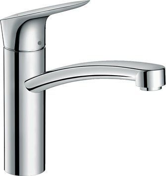 Змішувач для кухні Hansgrohe Logis, довж.виливу - 220мм, поворотний, 1важіль, KM160, хром (352134)