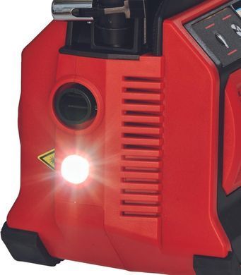 Компресор автомобільний гібридний Einhell PRESSITO 18/25 Hybrid, PXC, 230/18В, 11бар, 25л/хв, вис. і низьк. тиск, можливість всмоктування, шланг 710мм, 2.05кг, без АКБ та ЗП (374737) 4020430 фото