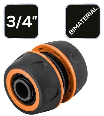 Муфта для шланга 3/4", біматеріал 15-743 фото
