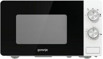 Мікрохвильова піч Gorenje, 20л, мех. керув., 800Вт, білий (391692) MO20E1W фото