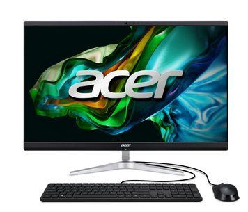 Acer Комп'ютер персональний моноблок Aspire C27-1851 27" FHD Intel i7-1360P, 16GB, F512GB, UMA, Wi-Fi, кл+м, без ОС, чорний (382738) DQ.BLUME.002 фото