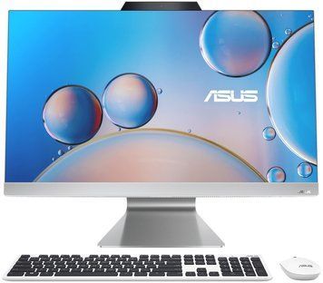 ASUS Комп'ютер персональний моноблок M3702WFAK-WA0340 27" FHD AG, AMD R5-7520U, 16GB, F1TB, UMA, WiFi, кл+м, без ОС, білий (375246) 90PT03M1-M00AP0 фото
