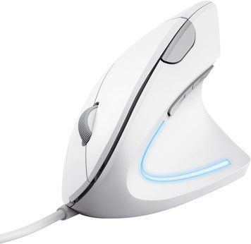 Trust Мышь Verto Ergonomic, USB-A, Белый 25133_TRUST фото