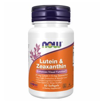 Лютеїн з зеаксантином (Lutein with Zeaxanthin) 25 мг 60 капсул