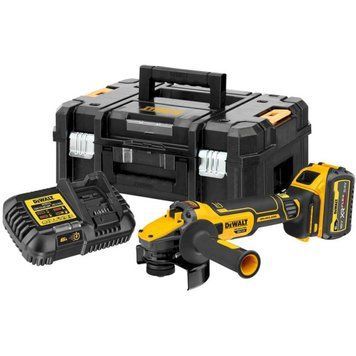 Шлифмашина угловая - болгарка бесщеточная аккумуляторная DeWALT DCG409VST1 DCG409VST1 фото