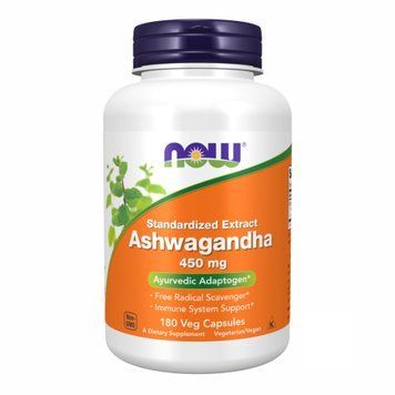 Ашвагандха экстракт корня (Ashwagandha) 450 мг 180 капсул