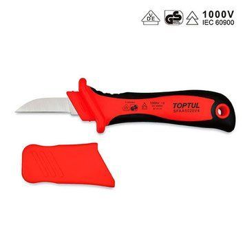 Нож кабельный диэлектрический TOPTUL 1000V VDE SFAA5020V4 SFAA5020V4 фото