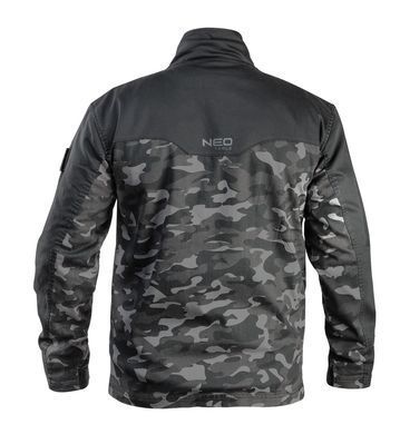 Куртка рабочая NEO TOOLS CAMO URBAN 81-212, саржа, регулируемые манжеты, многофункциональные карманы XXXL