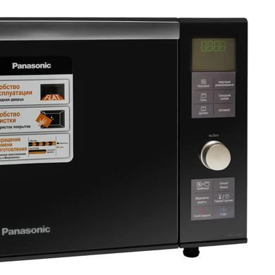 Микроволновая печь Panasonic 23л, 1000Вт, гриль, дисплей, черный (208618) NN-DF383BZPE фото