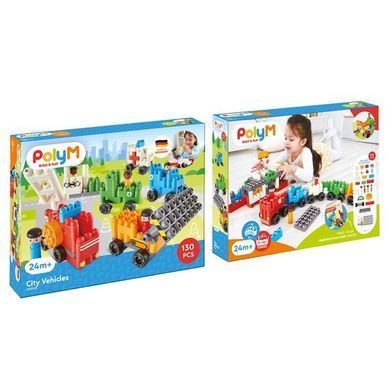 Конструктор PolyM Міська техніка 130 деталей (760024) dt_12946 фото