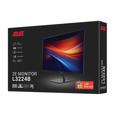 2E Монітор 31.5" L3224B 2xHDMI, DP, VA, 3840x2160, MM (377118) 2E-L3224B-01.UA фото