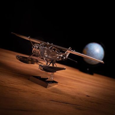 Колекційна модель-конструктор Metal Time Breeze Drifter Гідроплан механічний (MT003) dt_94815 фото