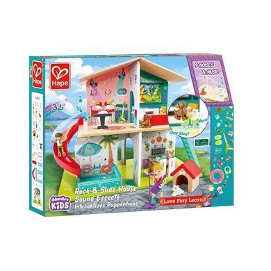 Ігровий набір Hape з гіркою, меблями та звуками (E3411) dt_14984 фото
