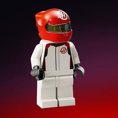 Конструктор LEGO Speed Champions Автомобіль для перегонів MoneyGram Haas F1 Team VF-24, 242 деталі (77250)