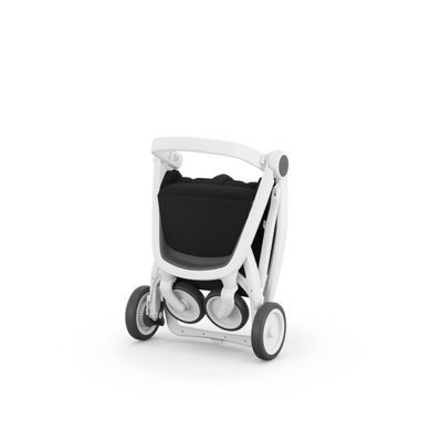 Прогулянкова коляска Greentom Classic Black-White (376089) 8718858972340 фото