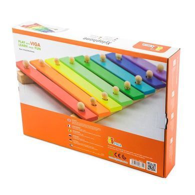Деревянный ксилофон Viga Toys 8 тонов (58771) dt_1930 фото