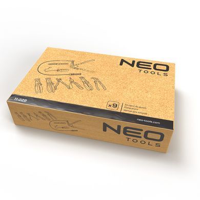Набір інструментів Neo Tools 11-228 для роботи з проводами, шлангами та хомутами. 11-228 фото
