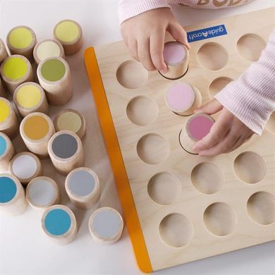 Дерев'яний сортер Guidecraft Manipulatives Кольорові циліндри (G6734) dt_2182 фото