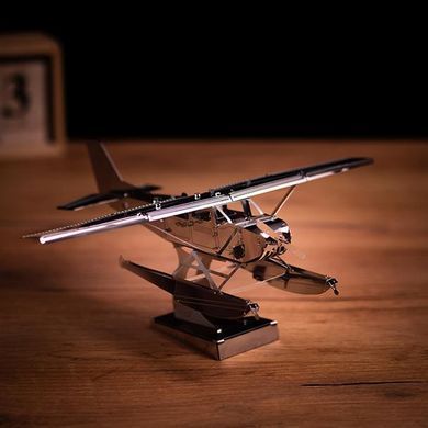 Колекційна модель-конструктор Metal Time Breeze Drifter Гідроплан механічний (MT003) dt_94815 фото