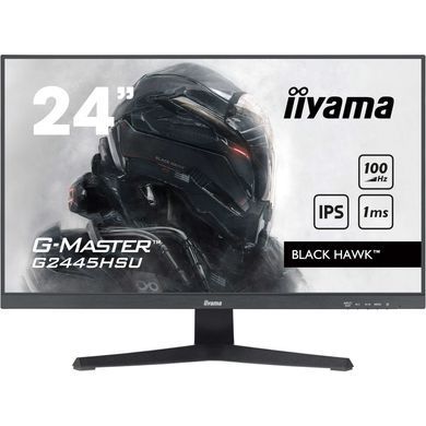 23,8 "16: 9 Game IPS RK Monitor, 1920x1080, 1 мс (MPRT), 100 Гц, адаптивная синхронизация, 1xhdmi 1,4/1xdp 1. IIYAMA G24445HSU-B2 3728847 фото