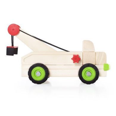 Большая машинка Guidecraft Block Science Trucks Эвакуатор деревянный 37 см (G7532) dt_2267 фото