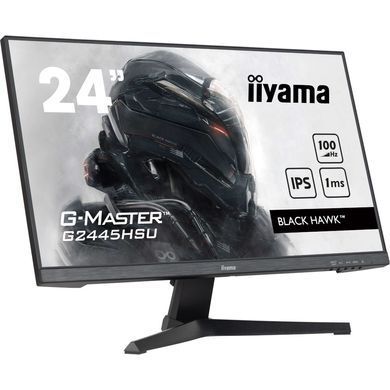23,8 "16: 9 Game IPS RK Monitor, 1920x1080, 1 мс (MPRT), 100 Гц, адаптивная синхронизация, 1xhdmi 1,4/1xdp 1. IIYAMA G24445HSU-B2 3728847 фото