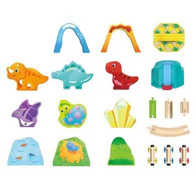 Игрушечная железная дорога Hape Динозавры (E3828) dt_28490 фото