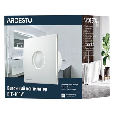 Вытяжной вентилятор Ardesto BFC-100W (371053)