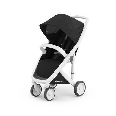 Прогулянкова коляска Greentom Classic Black-White (376089) 8718858972340 фото